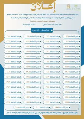 أمانة الباحة تدعو ملاك أراضي "مخطط جدره" لاستكمال إجراءات استبدالها