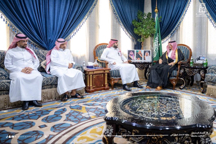 Meeting on Cooperation Between Al-Baha Municipality and Civil Affairs 📸