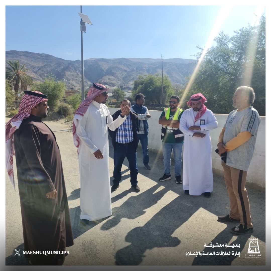 The mayor of Maashouqa makes an inspection tour of the affiliated villages
