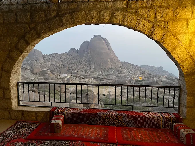 The cave resort