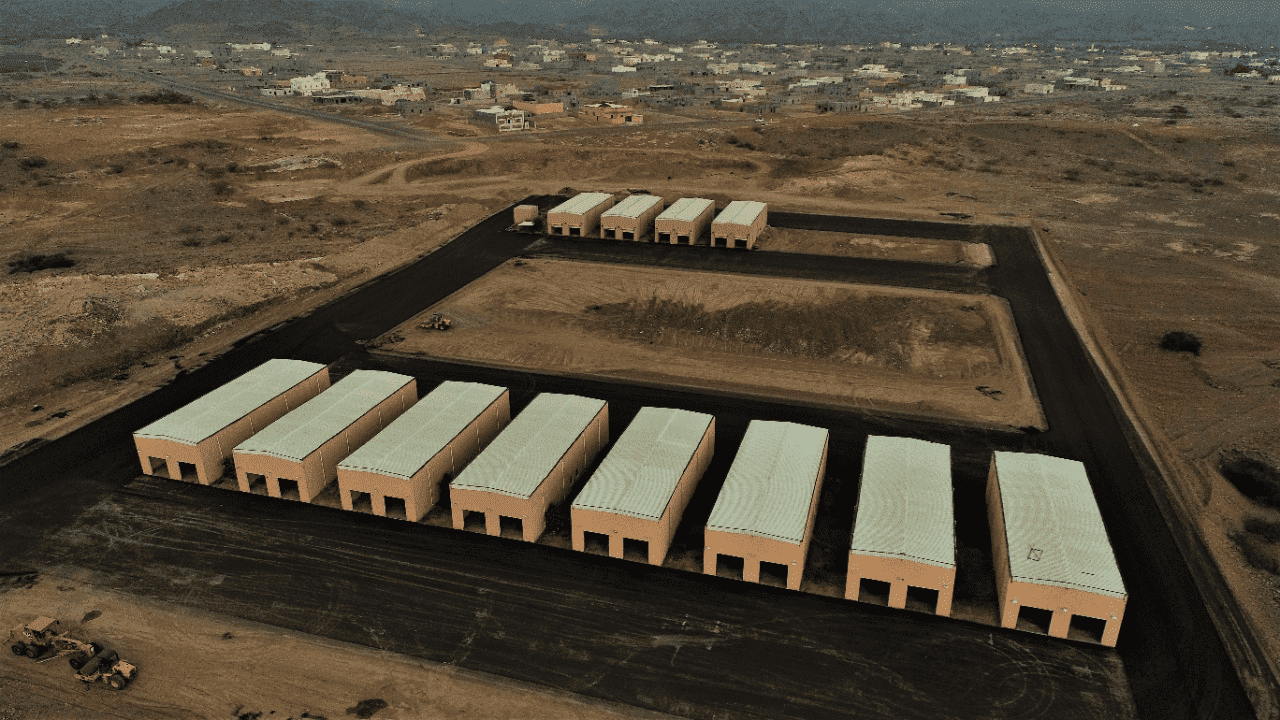 A project to establish an industrial zone in Al-Hujrah