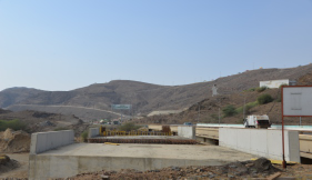 AlHujra bridge construction project
